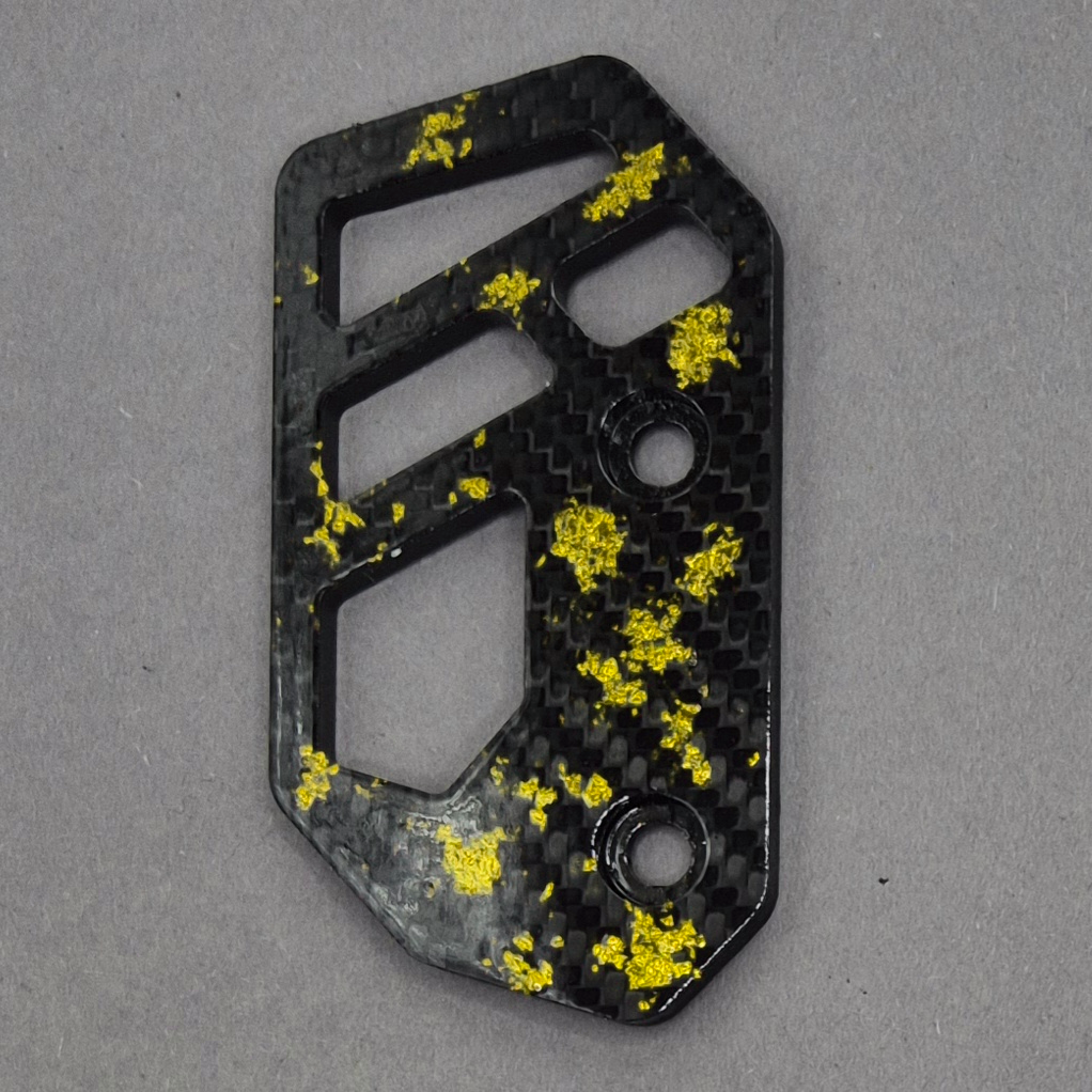 REAR BRAKE COVER | CARBON