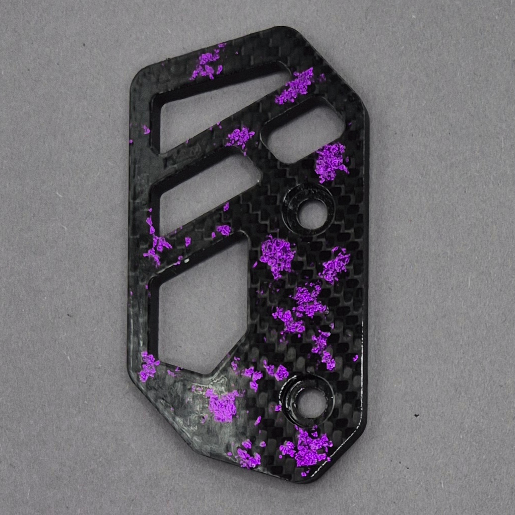 REAR BRAKE COVER | CARBON