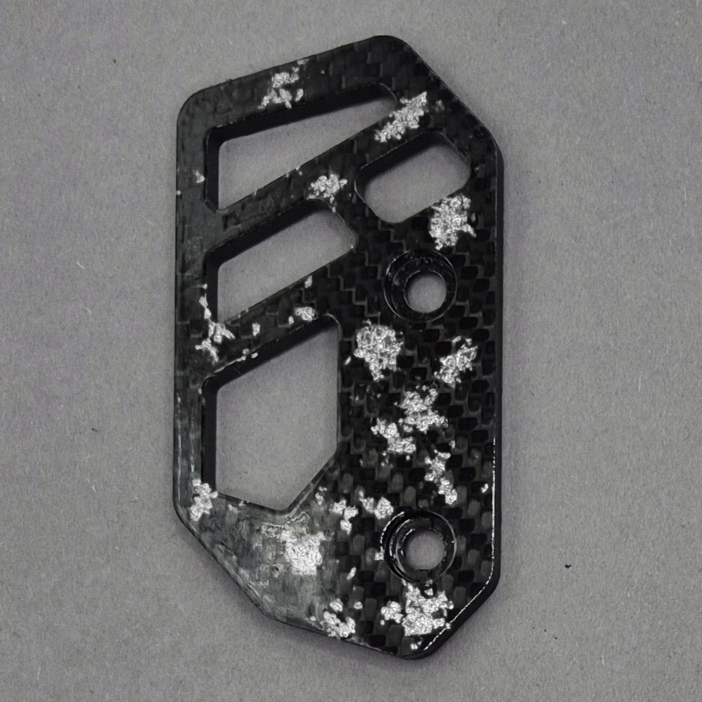 REAR BRAKE COVER | CARBON