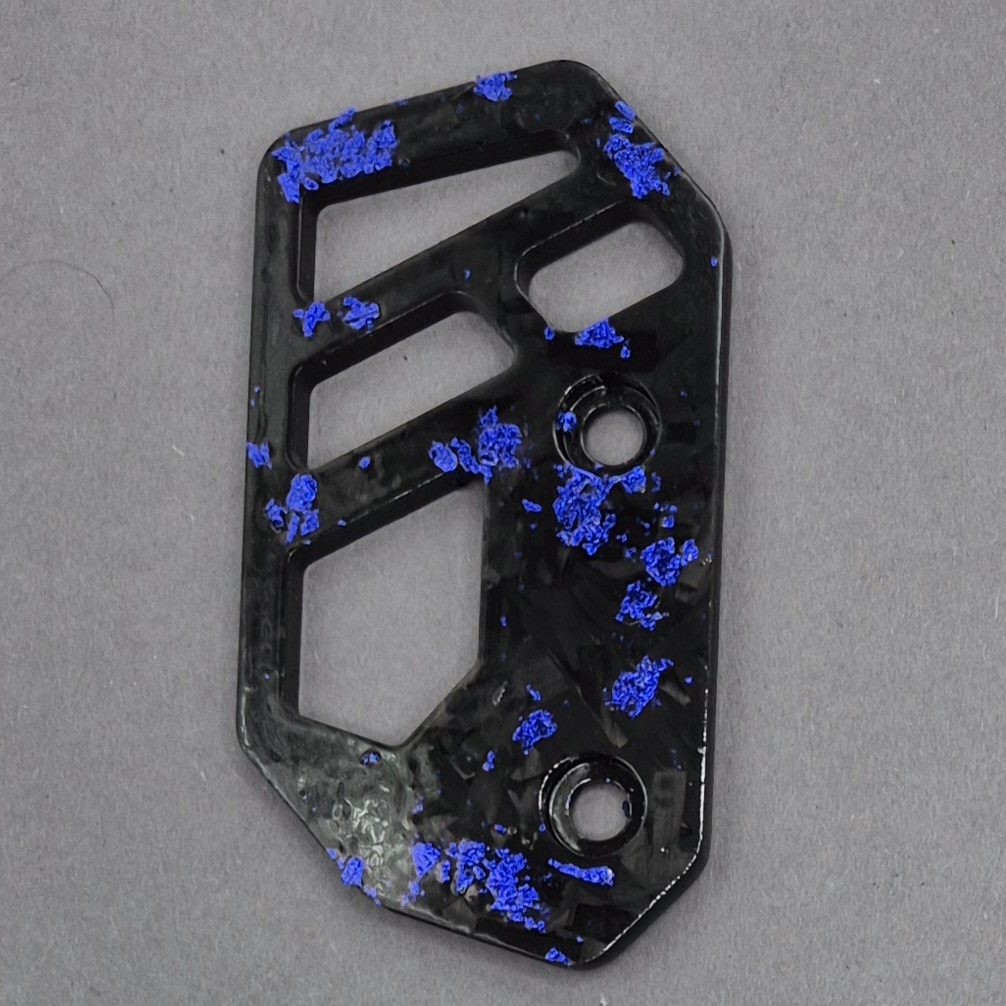 REAR BRAKE COVER | CARBON