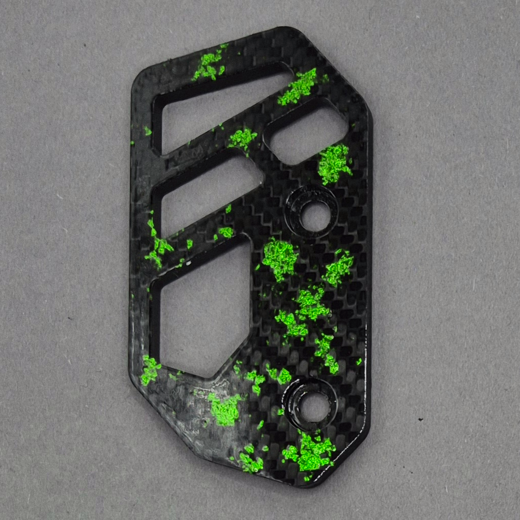 REAR BRAKE COVER | CARBON