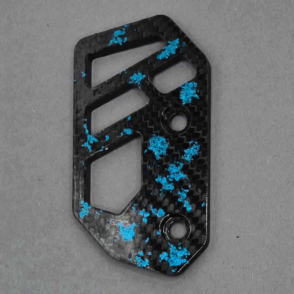 REAR BRAKE COVER | CARBON