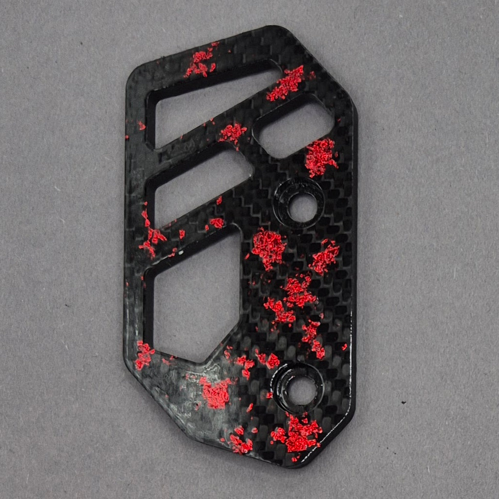 REAR BRAKE COVER | CARBON